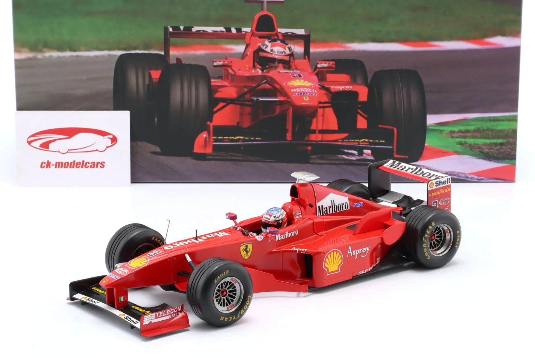 M. Schumacher Ferrari F300 #3 Sieger Italien GP Formel 1 1998 1:18 WERK83