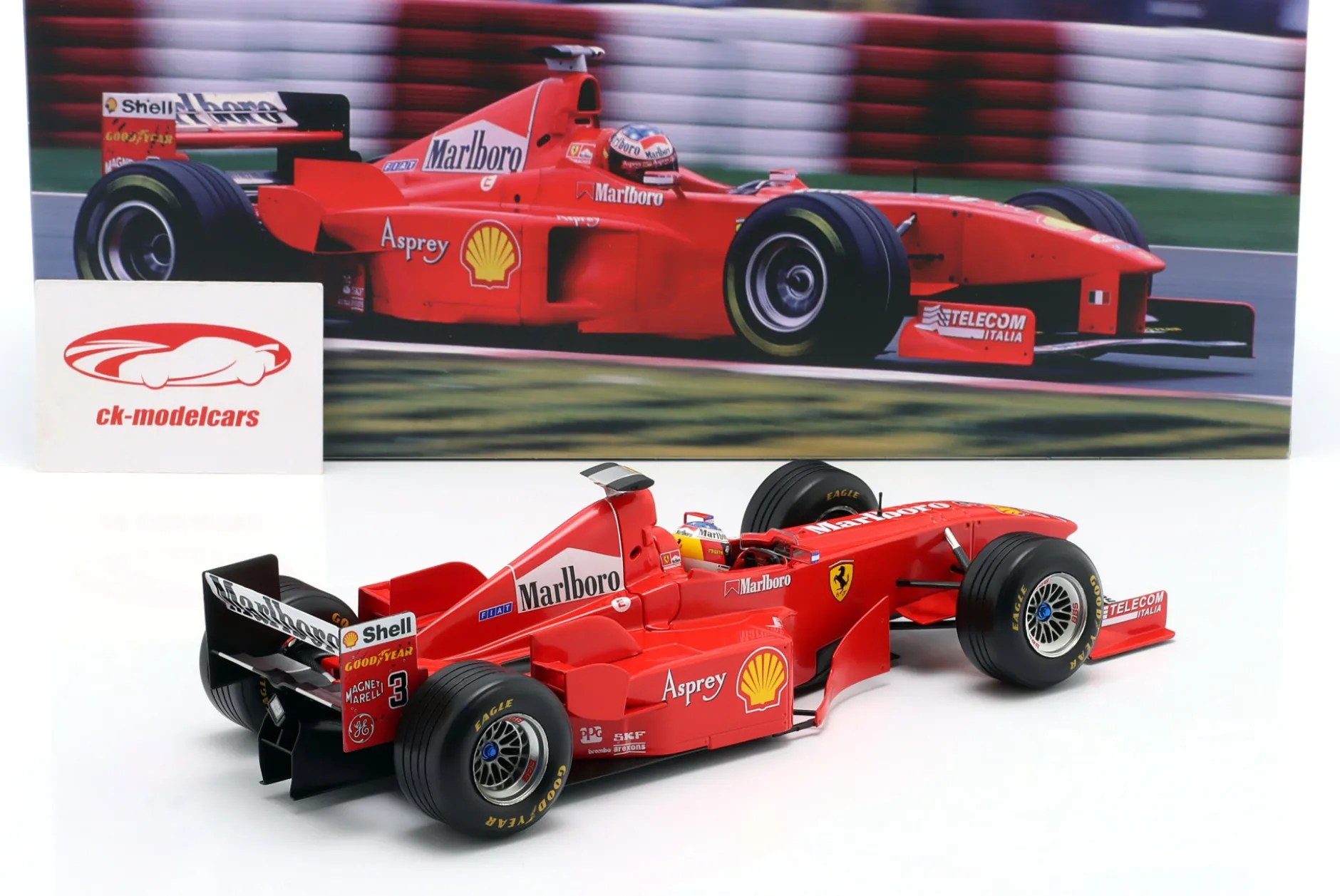 M. Schumacher Ferrari F300 #3 Sieger Kanada GP Formel 1 1998 1:18 WERK83