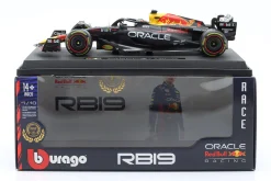 M. Verstappen Red Bull Racing RB19 #1 Sieger Abu Dhabi Formel 1 Weltmeister 2023 1:18 Bburago