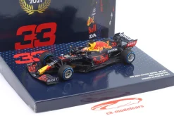 M. Verstappen Red Bull Racing RB16B #33 Sieger Spa Formel 1 Weltmeister 2021 1:43 Minichamps