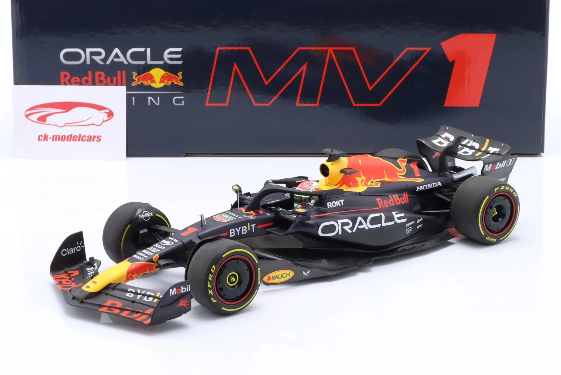 M. Verstappen Red Bull RB19 #1 Sieger Australien GP Formel 1 Weltmeister 2023 1:18 Minichamps