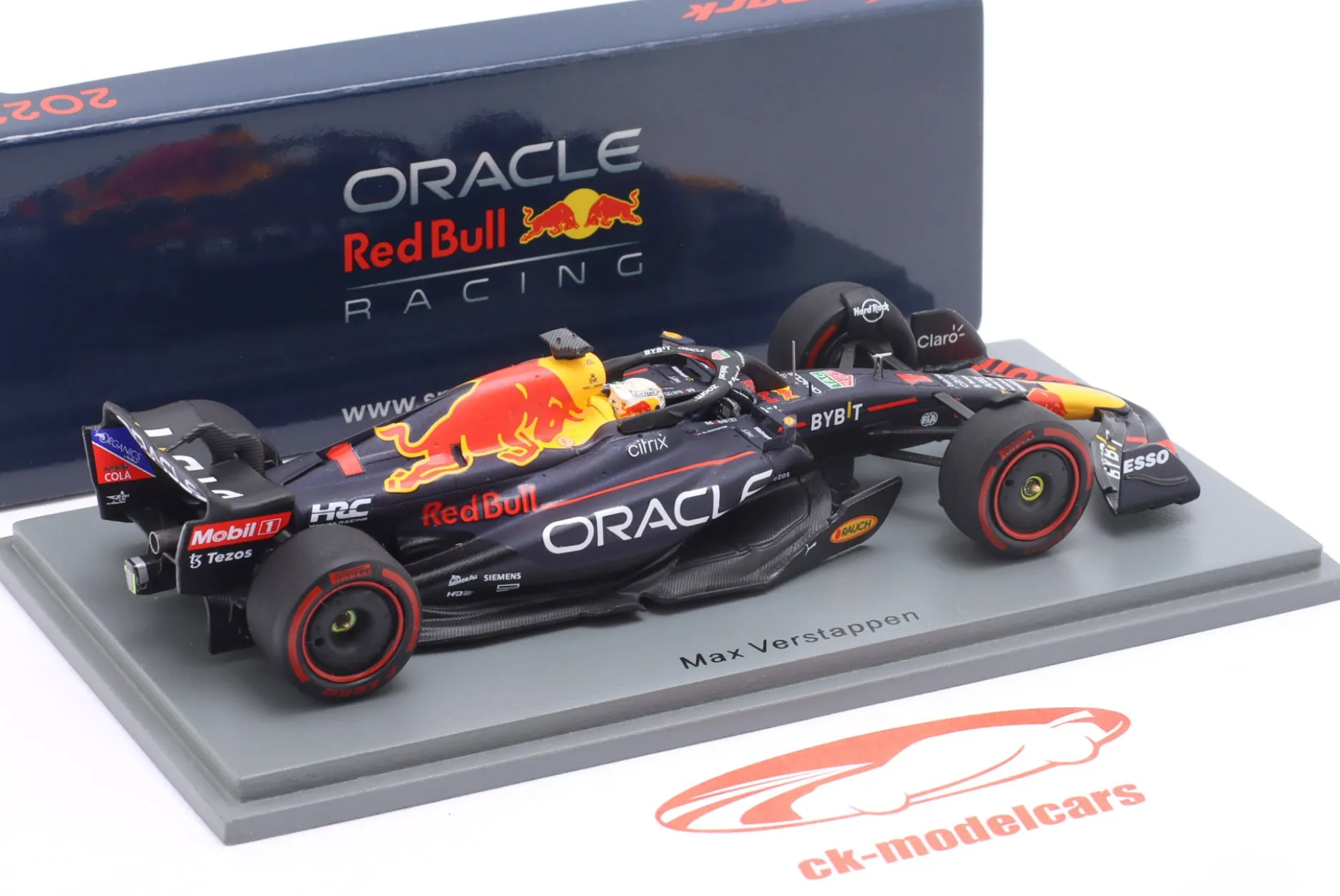 M. Verstappen Red Bull RB18 #1 Sieger Italien GP Formel 1 Weltmeister 2022 1:43 Spark