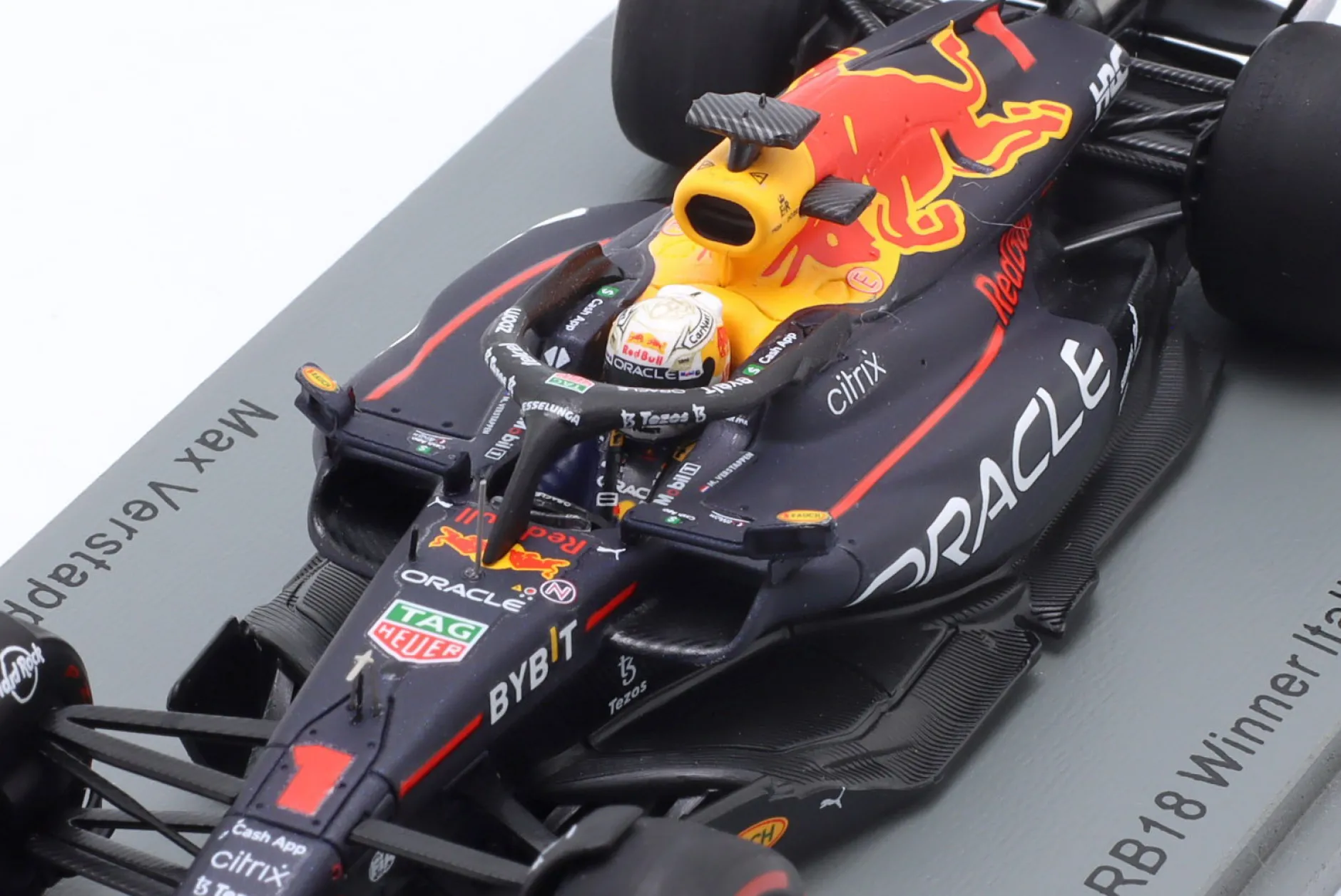 M. Verstappen Red Bull RB18 #1 Sieger Italien GP Formel 1 Weltmeister 2022 1:43 Spark