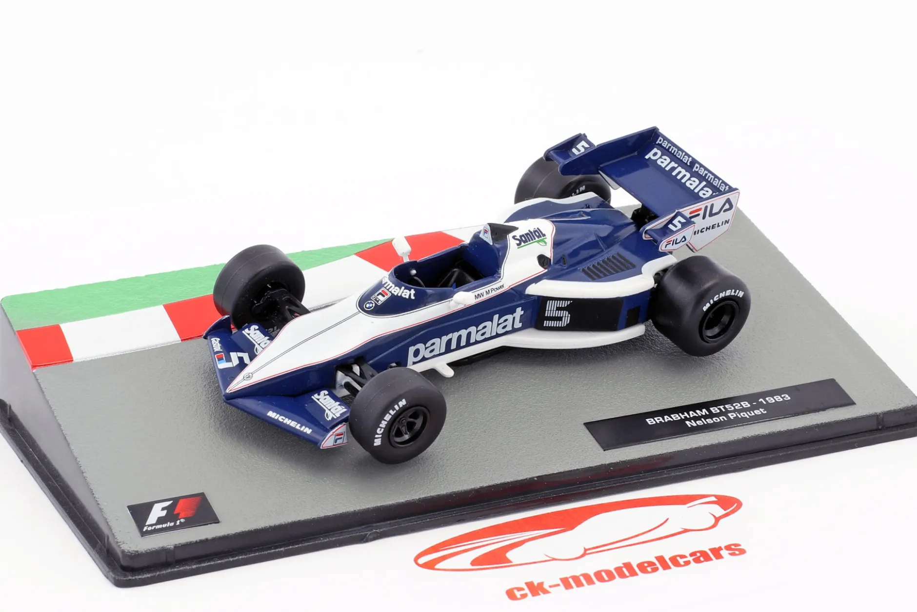 Nelson Piquet Brabham BT52B #5 Formel 1 Weltmeister 1983 1:43 Altaya