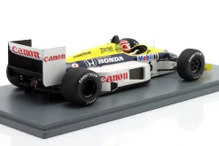 Nelson Piquet Williams FW11 #6 Sieger Brasilien GP Formel 1 1986 1:18 Spark