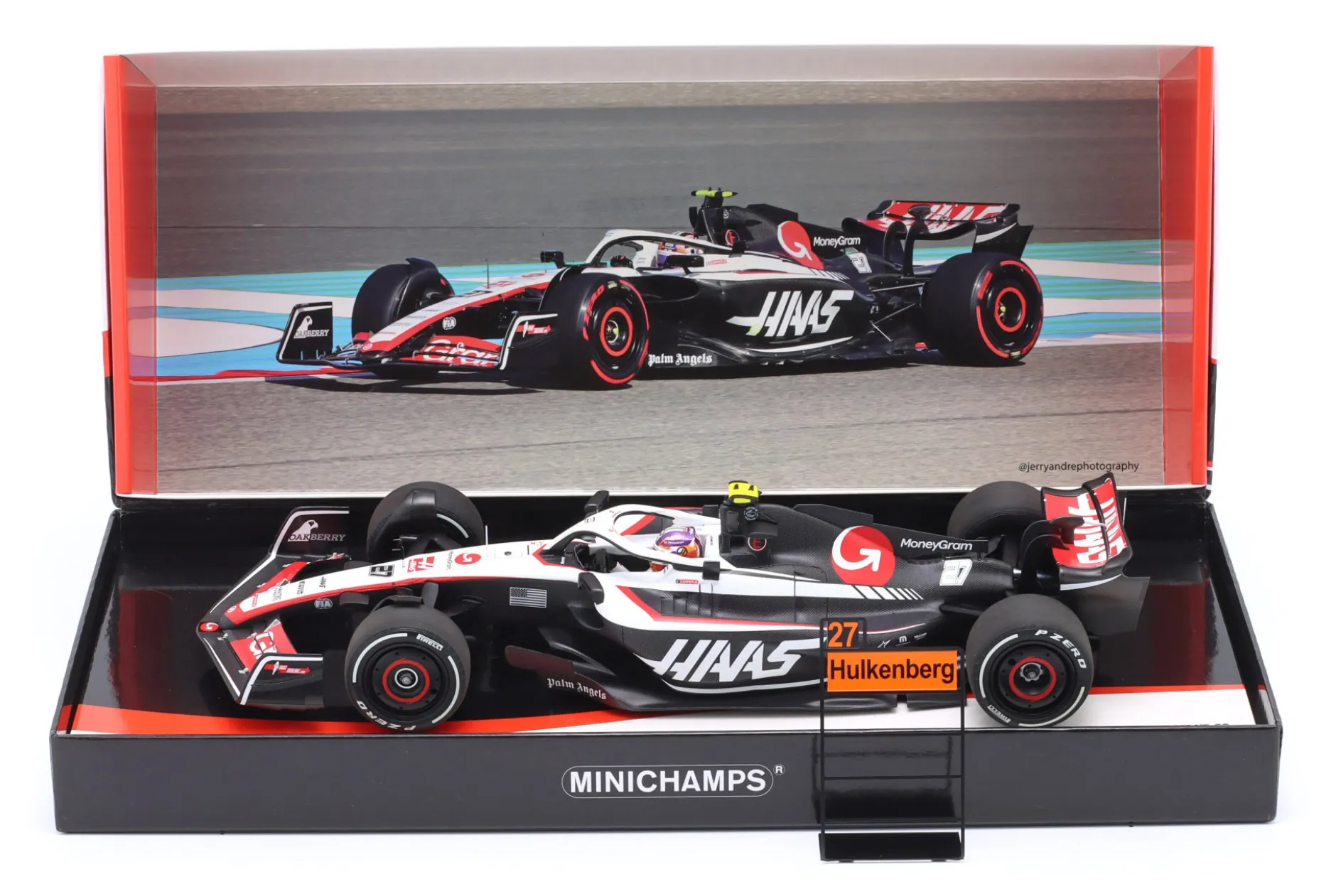 Nico Hülkenberg Haas VF-23 #27 Bahrain GP Formel 1 2023 1:18 Minichamps