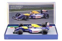 Nigel Mansell Williams FW14B #5 Formel 1 Weltmeister 1992 1:18 Minichamps