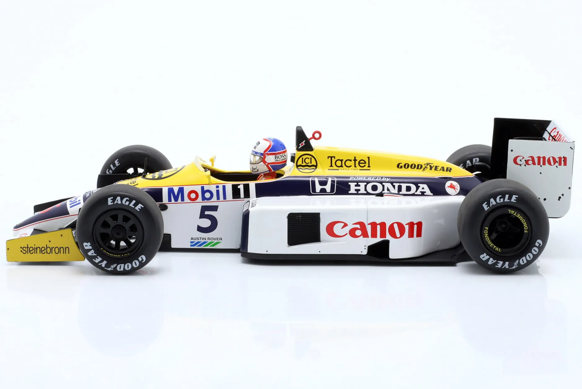 Nigel Mansell Williams FW11 #5 Sieger British GP Formel 1 1986 1:18 MCG