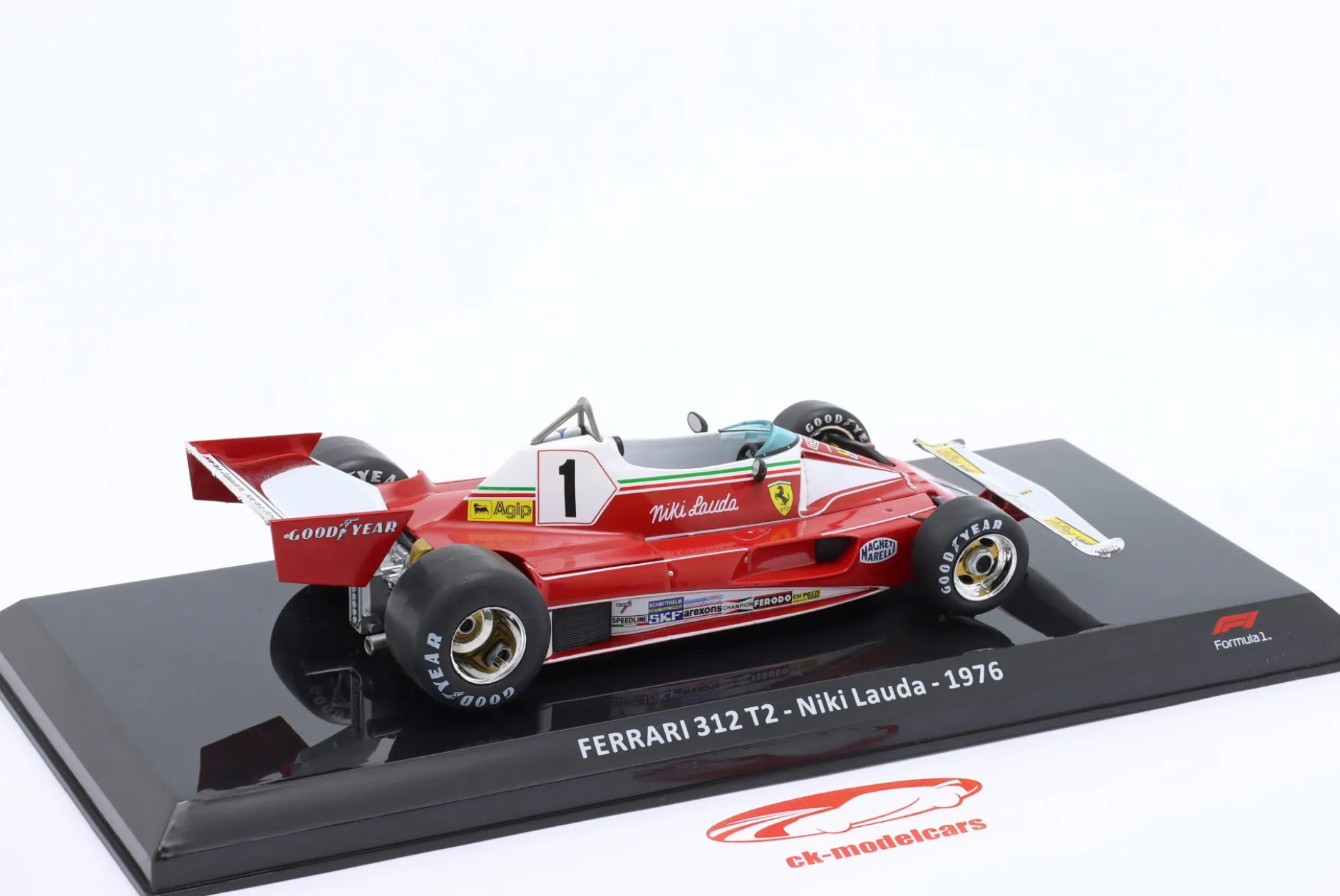Niki Lauda Ferrari 312T #1 Formel 1 1976 1:24 Premium Collectibles