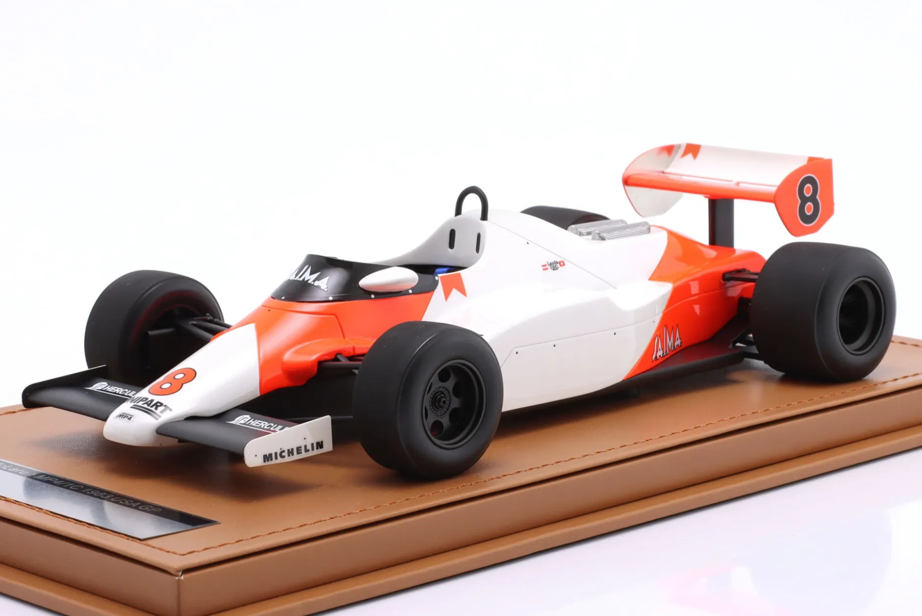 Niki Lauda MP4/1C #8 2nd USA West GP Formel 1 1983 1:18 Tecnomodel