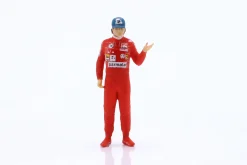Niki Lauda Scuderia Ferrari Formel 1 Weltmeister 1977 Figur mit Cap 1:43 Cartrix
