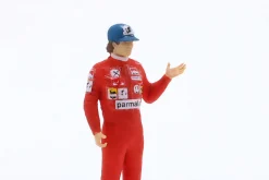 Niki Lauda Scuderia Ferrari Formel 1 Weltmeister 1977 Figur mit Cap 1:43 Cartrix