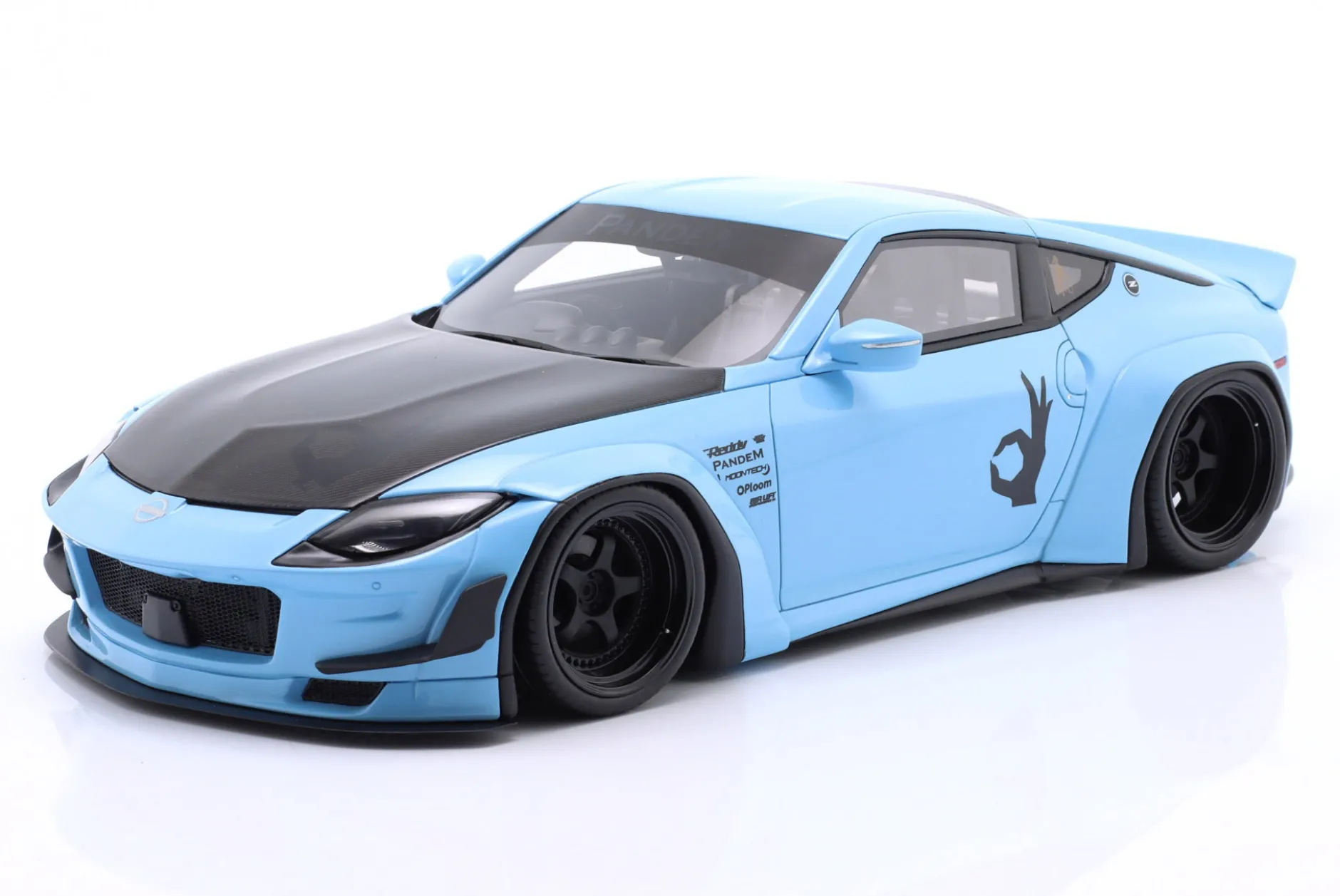 Nissan Fairlady Z Pandem Baujahr 2025 China blau 1:18 GT-Spirit