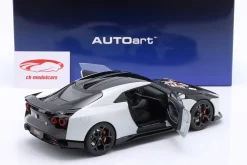 Nissan GT-R50 by Italdesign 2020 weiß metallic / schwarz 1:18 AUTOart
