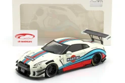 Nissan GT-R (R35) LBWK Bodykit Type 2.0 2024 Martini Lackierung 1:18 Solido
