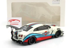Nissan GT-R (R35) LBWK Bodykit Type 2.0 2024 Martini Lackierung 1:18 Solido