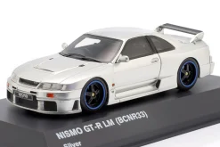 Nissan Nismo GT-R LM (BCNR33) Baujahr 1995 mattsilber 1:43 Kyosho