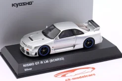 Nissan Nismo GT-R LM (BCNR33) Baujahr 1995 mattsilber 1:43 Kyosho