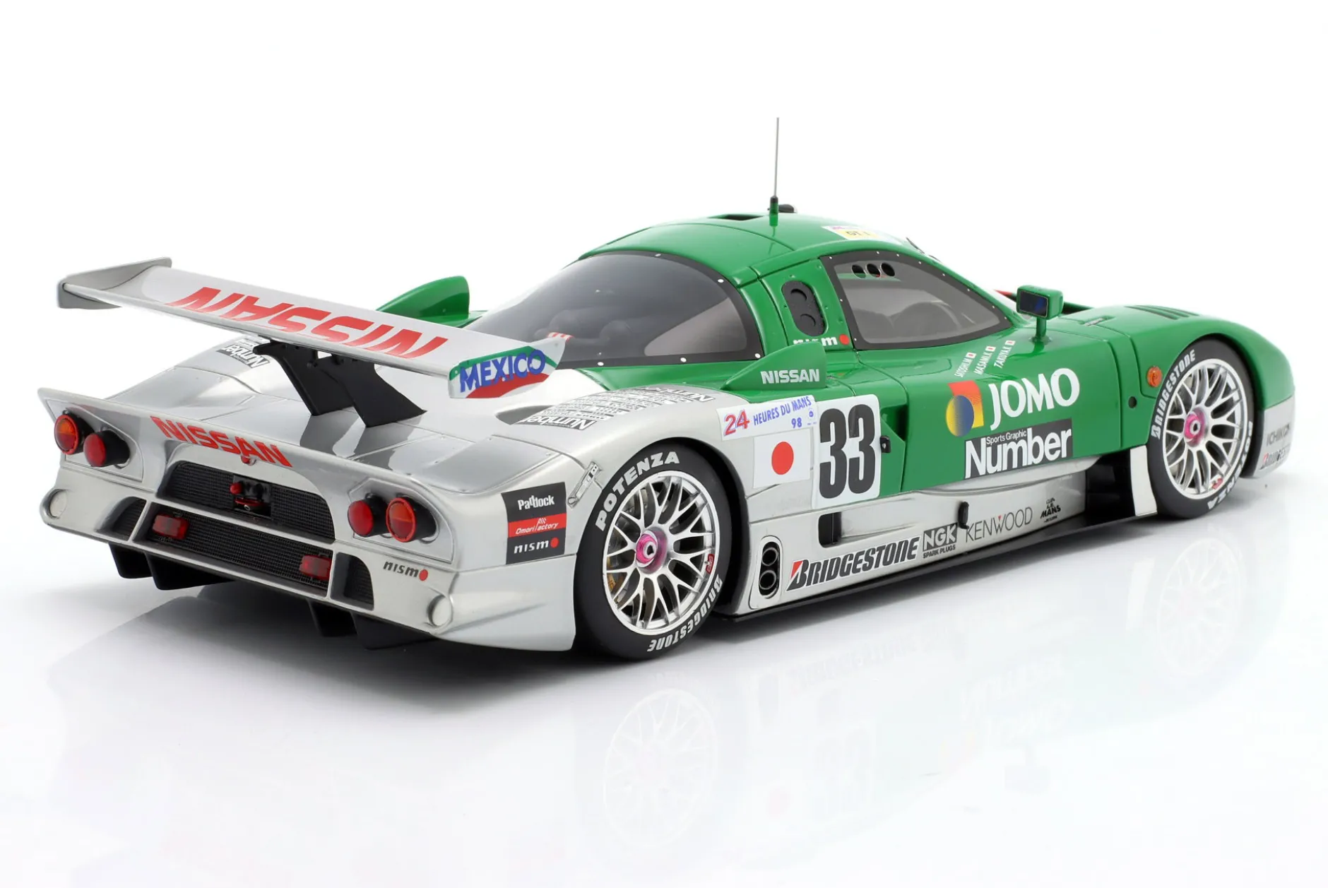 Nissan R390 GT1 #33 10th 24h LeMans 1998 Nissan Motorsport 1:18 GT-Spirit