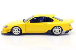 Nissan Silvia (S15) Coupe Khyzyl Saleem 2002 gelb 1:18 Kyosho