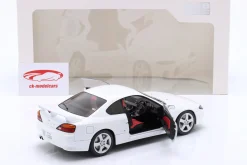 Nissan Silvia S15 Spec-R Aero Baujahr 1999 Aspen weiß 1:18 Solido