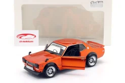Nissan Skyline (C10) Hakosuka Solido Works 1970 orange metallic 1:18 Solido