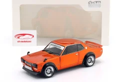 Nissan Skyline (C10) Hakosuka Solido Works 1970 orange metallic 1:18 Solido