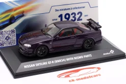 Nissan Skyline GT-R (BNR34) Nismo Parts Baujahr 2005 lila 1:43 Solido