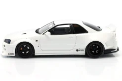 Nissan Skyline GT-R (R34) KRC Body Kit 2019 perlweiß 1:18 OttOmobile