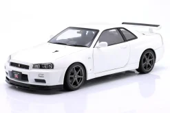 Nissan Skyline GT-R (R34) V-Spec II OEM-Felgen 2001 weiß 1:12 KK-Scale