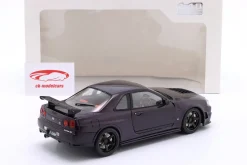 Nissan Skyline (R34) GT-R Z Tune Baujahr 1999 lila 1:18 Solido