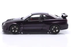Nissan Skyline (R34) GT-R Z Tune Baujahr 1999 lila 1:18 Solido