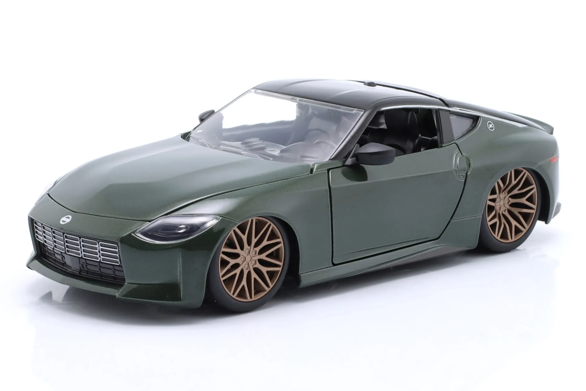Nissan Z 2023 Fast X (Fast & Furious 10) dunkelgrün metallic 1:24 Jada Toys