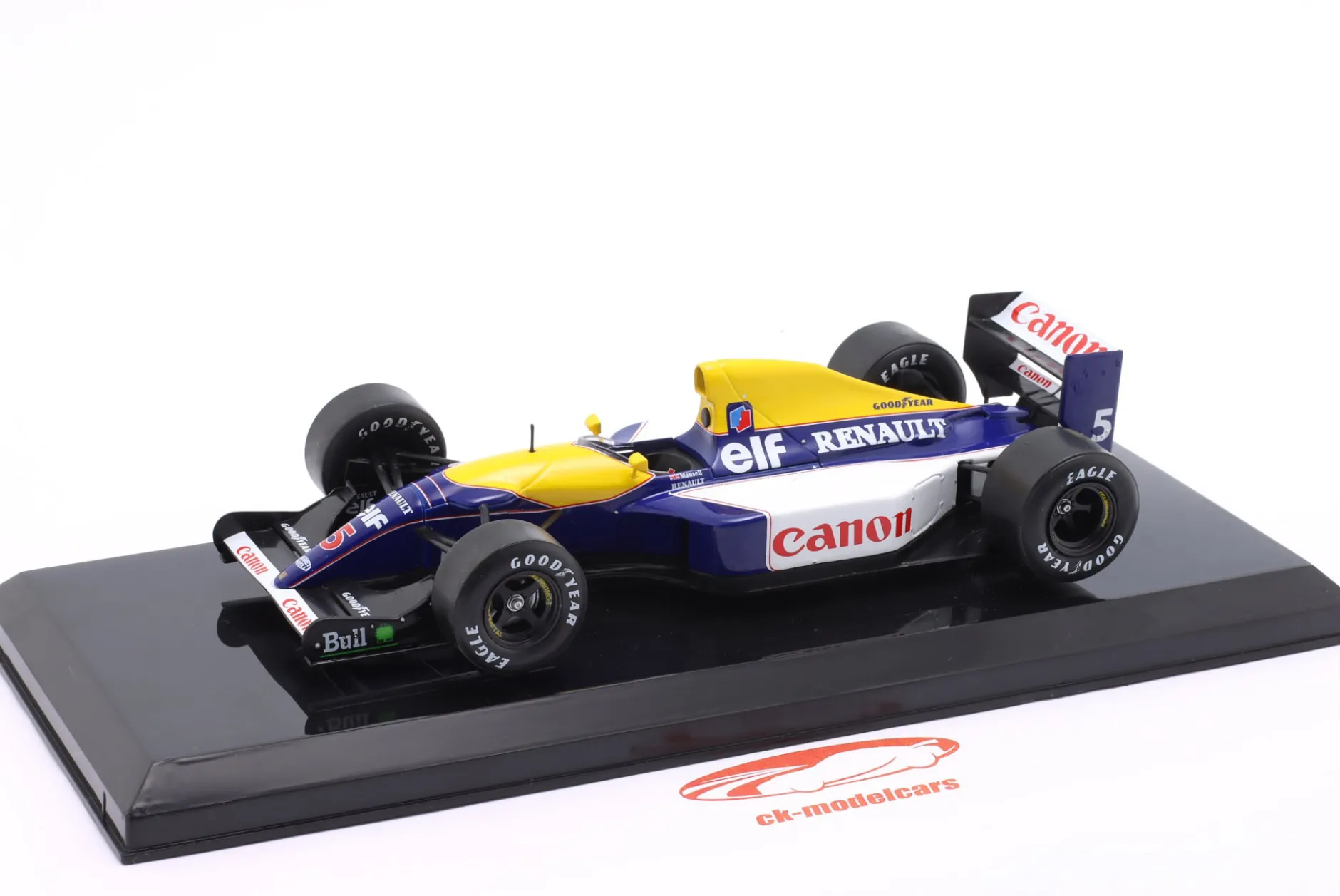 N. Mansell Williams FW14B #5 Formel 1 Weltmeister 1992 1:24 Premium Collectibles