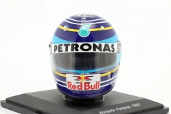 Norberto Fontana #17 Red Bull Sauber Formel 1 1997 Helm 1:5 Spark Editions