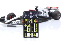Nyck de Vries Alpha Tauri AT04 #21 British GP Formel 1 2023 1:18 Minichamps