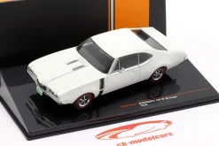 Oldsmobile 442 W-30 Baujahr 1970 weiß 1:43 Ixo