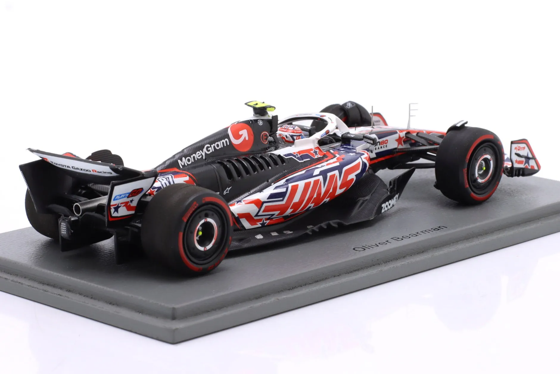 Oliver Bearman Haas VF-25 #87 USA GP Formel 1 2025 1:43 Spark