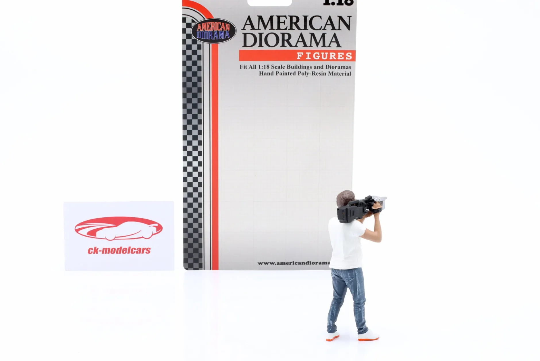 On Air Figur #3 Kameramann 1:18 American Diorama