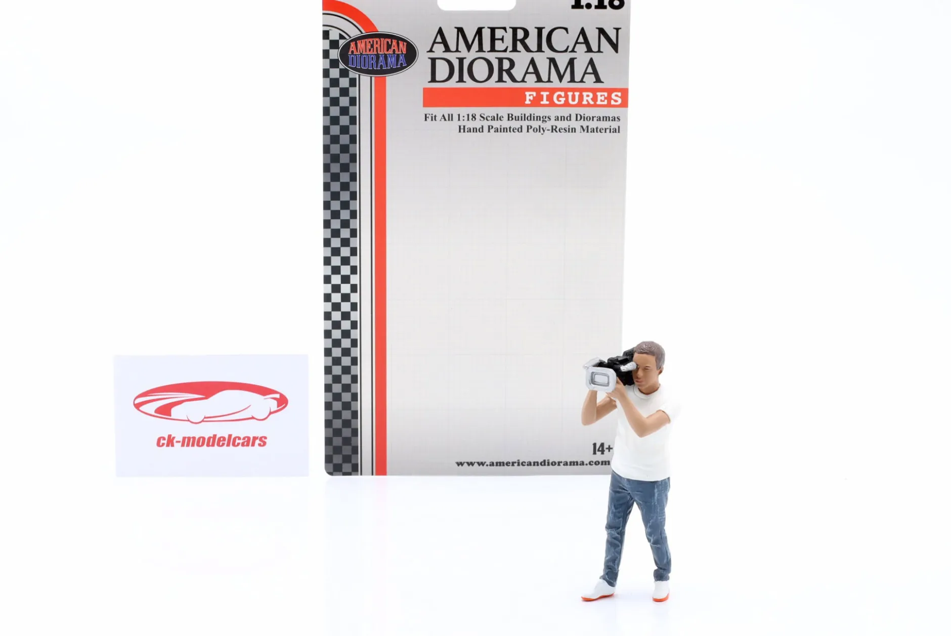 On Air Figur #3 Kameramann 1:18 American Diorama