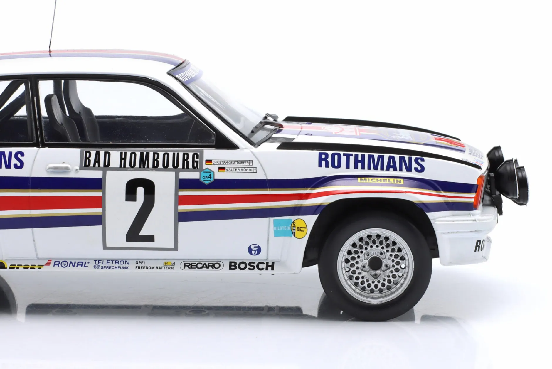 Opel Ascona 400 Night Version #2 Winner Rallye Monte Carlo 1982 Röhrl, Geistdörfer 1:18 WERK83