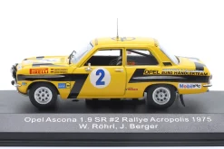 Opel Ascona 1.9 SR #2 Sieger Rallye Akropolis 1975 Röhrl, Berger 1:43 CMR