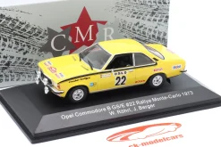 Opel Commodore B GS/E #22 Rallye Monte Carlo 1973 Röhrl, Berger 1:43 CMR