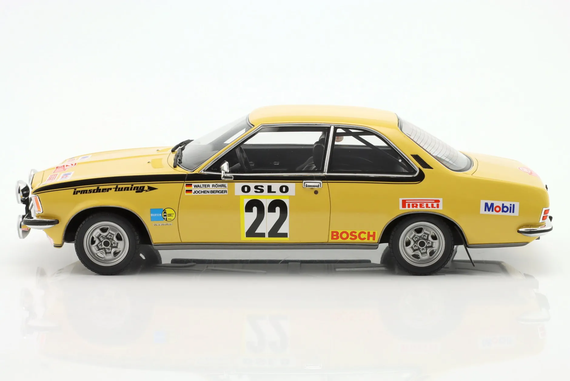 Opel Commodore GS/E #22 Rallye Monte Carlo 1973 Röhrl, Berger 1:18 OttOmobile