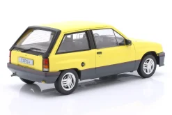 Opel Corsa A SR Baujahr 1985 gelb 1:18 ModelCar Group