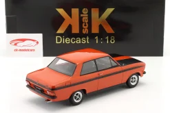 Opel Kadett B Sport Baujahr 1973 rot / schwarz 1:18 KK-Scale