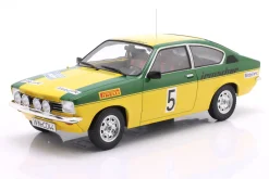 Opel Kadett C GT/E #5 2nd Sachs Winter Rallye 1976 Smolej, Geistdörfer 1:18 ModelCar Group