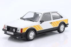 Opel Kadett D SR Baujahr 1983 weiß / gelb 1:18 ModelCar Group