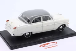 Opel Kapitän Baujahr 1954 weiß / grau 1:24 Hachette