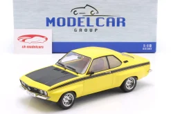 Opel Manta A Irmscher Baujahr 1974 gelb / schwarz 1:18 ModelCarGroup